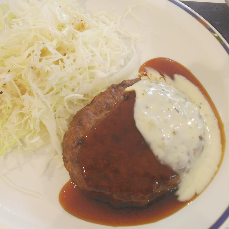 照りタルハンバーグ(東京科学大学つばめ生協すずかけ台食堂)