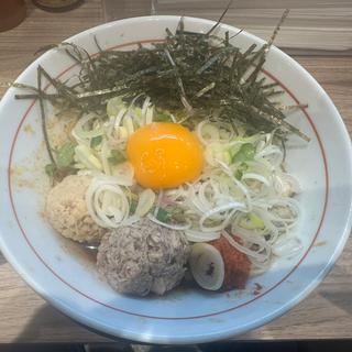 烈火ひっぱり混ぜそば(山系無双 烈火 天満橋店)