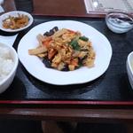 キクラゲ、玉子と豚肉炒め