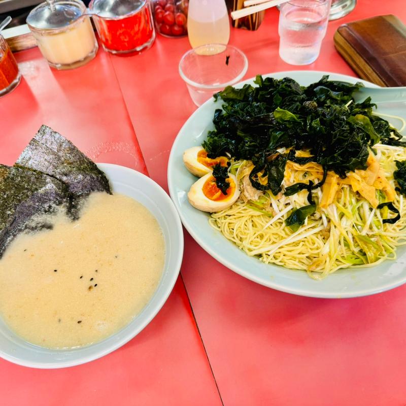 塩つけ麺＋味玉＋わかめ(ラーメンショップ 羽生インター店)