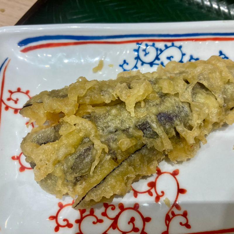 なす天(はなまるうどん 東京イースト21店)