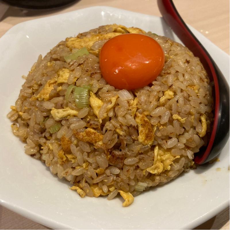 月見半チャーハン(中華そば 一嗹)