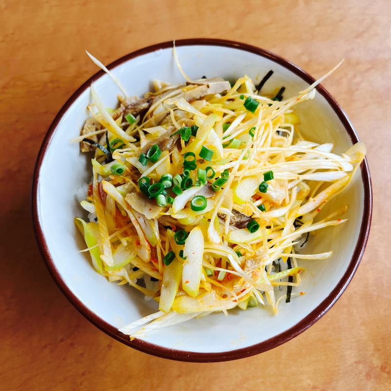 半ネギチャーシュー丼(まる七 )