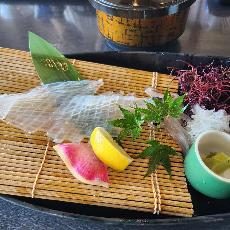 いか活き造り定食(河太郎 呼子店 （かわたろう）)