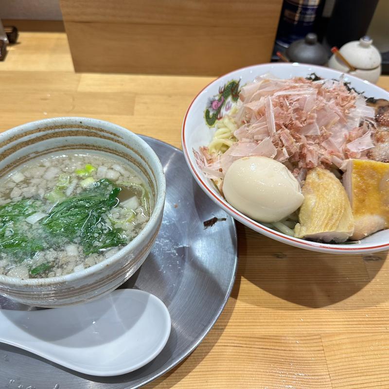 チャーシュー塩つけ麺(魚介豚清湯 成り屋)