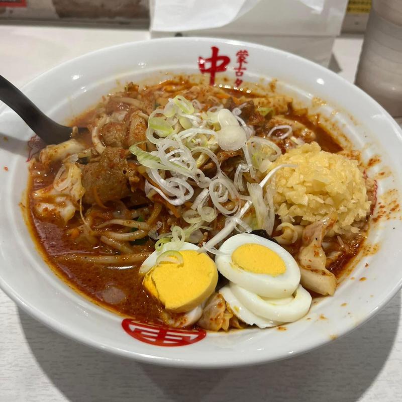 北極やさいシャキシャキ 麺大盛(蒙古タンメン中本 東池袋)