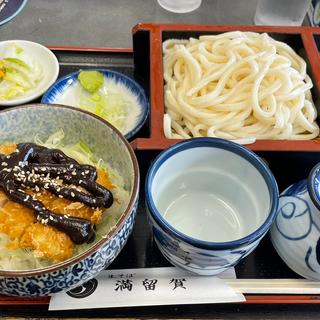 みそかつ丼セット(うどん)(満留賀)