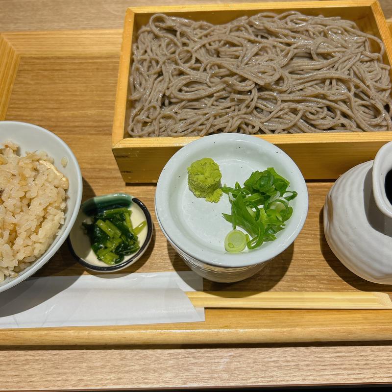 盛り蕎麦(冷)(蕎麦居酒屋 玄盛 東梅田店)