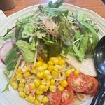 こだわり夏野菜の冷やし中華(らーめん直久 青山店)