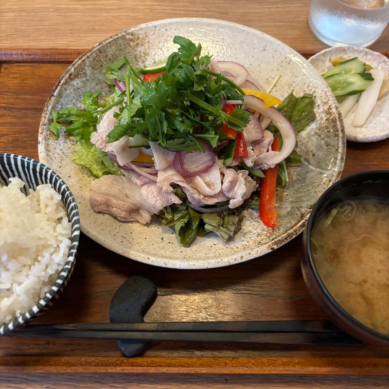 豚しゃぶ定食(yuzuki)