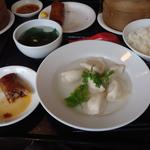 水餃子定食(麺飯家龍門 （リュウモン）)