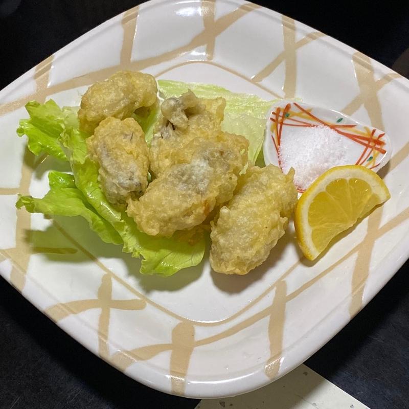 牡蠣の天ぷら(瀧ずし )