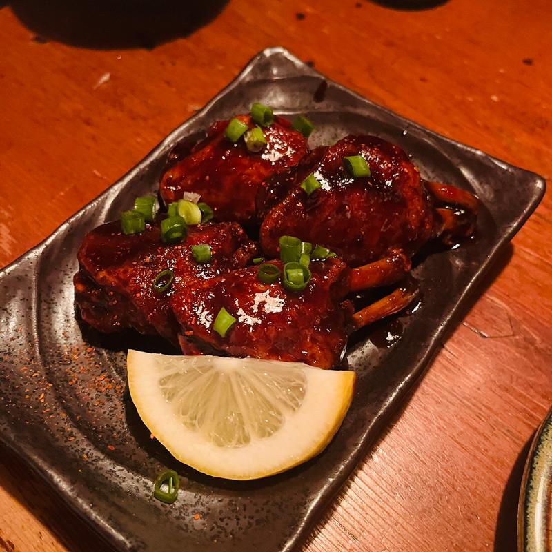 ぼんぼん　自家製甘辛タレ(手羽先むつみ)