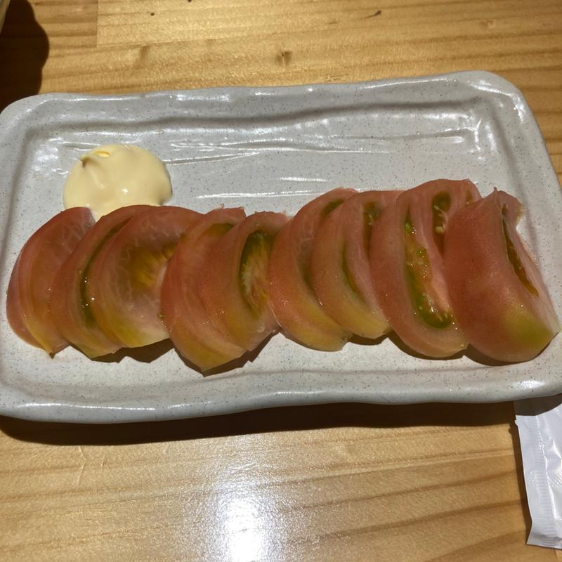 冷やしトマト(新小岩個室居酒屋 だんだん横丁 鳥八 新小岩店)