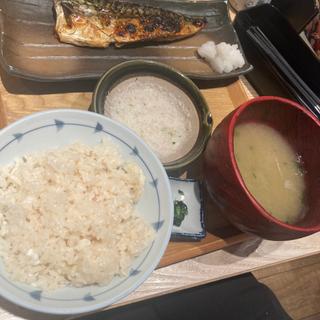 【鯛めし食べ放題付き】焼き魚＆出汁とろろ膳(東京コトブキ)