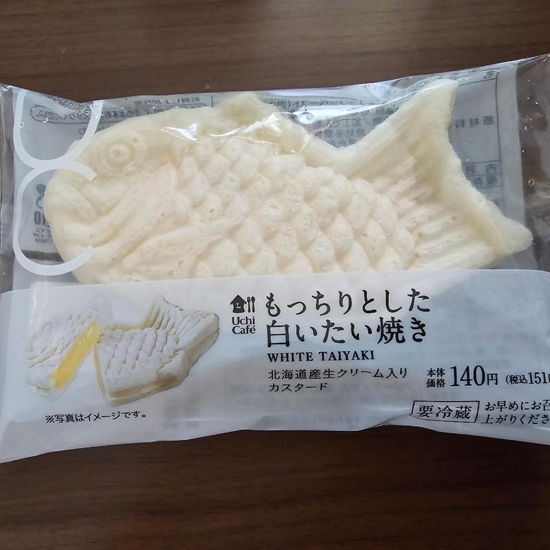 もっちりとした白いたい焼き(ローソン 市川二俣一丁目店)