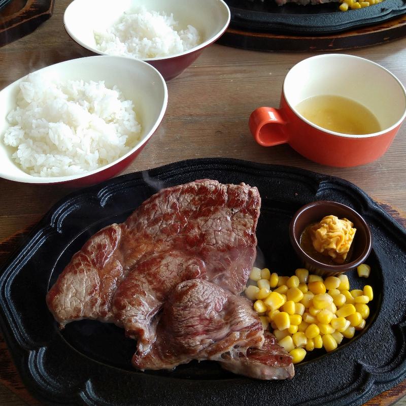 ビッグステーキ240g(STEAK MAN立川店)