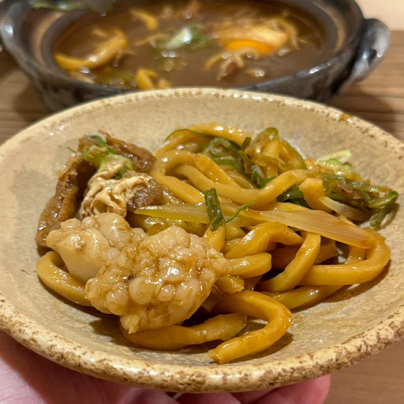 近江牛ホルモン玉子入り味噌煮込み(山本屋 桜通大津店)