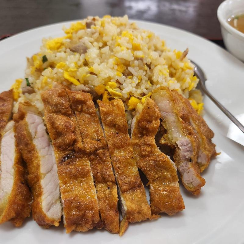 排骨炒飯 大盛り(福建楼)