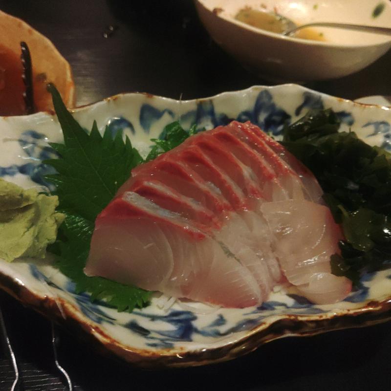 カンパチの刺身(たらくや)