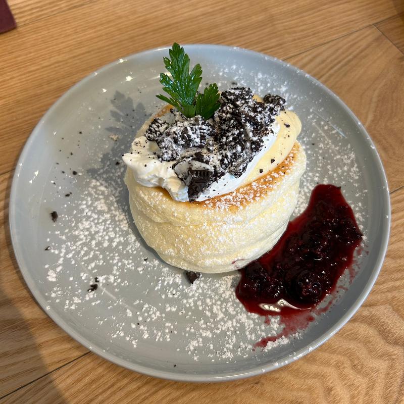 クッキー＆クリームのふわふわパンケーキ(Cafeplace CLAN x CLAN(クラン×クラン))