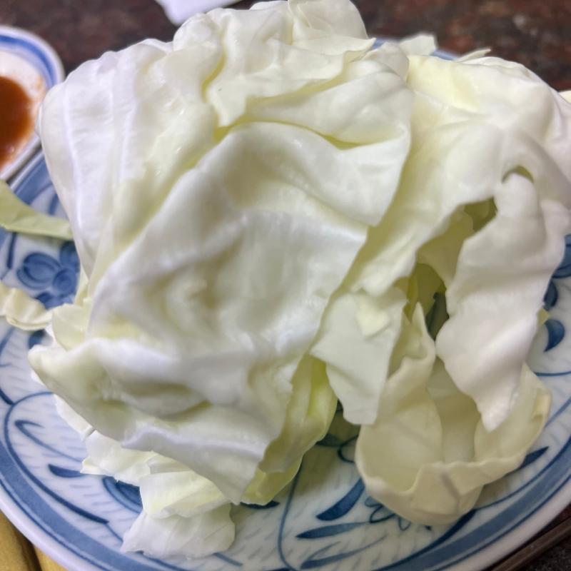 お通し キャベツ(焼肉 力)