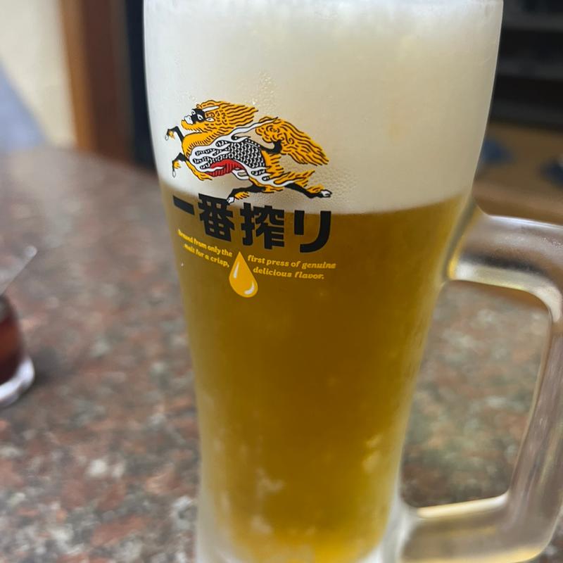 生ビール(焼肉 力)