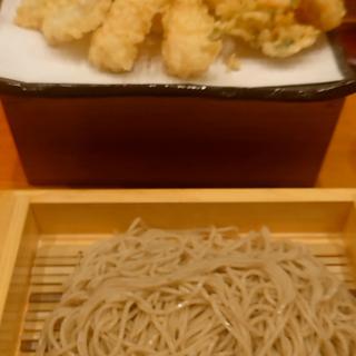 天麩羅そば(日本橋 天ぷら魚新)