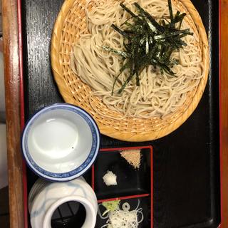 ざるそば(手もみそばいけもり )