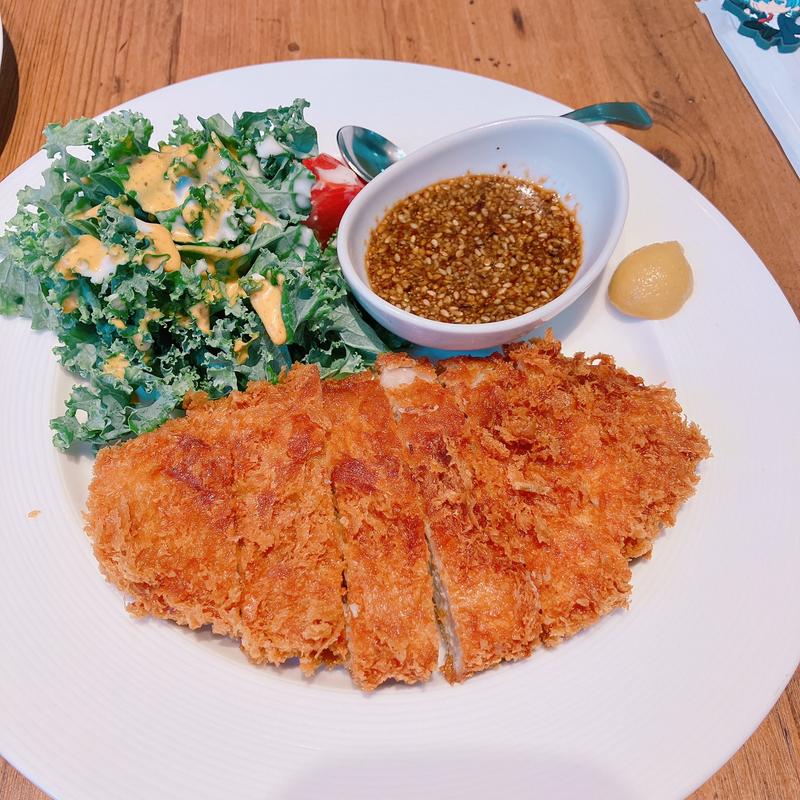 低温熟成豚のロースかつ 焙煎胡麻ソース(キリンシティプラス 池袋WACCA店)