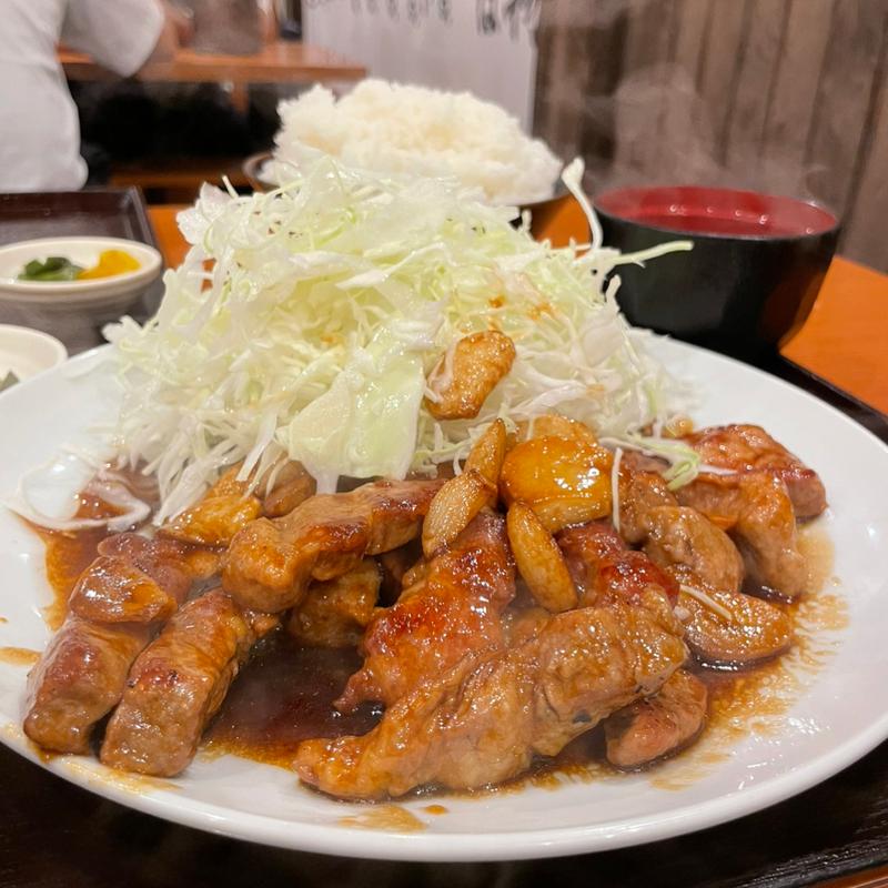 トンテキ定食（大）(ガツ飯トンテキ食堂 コロトン)