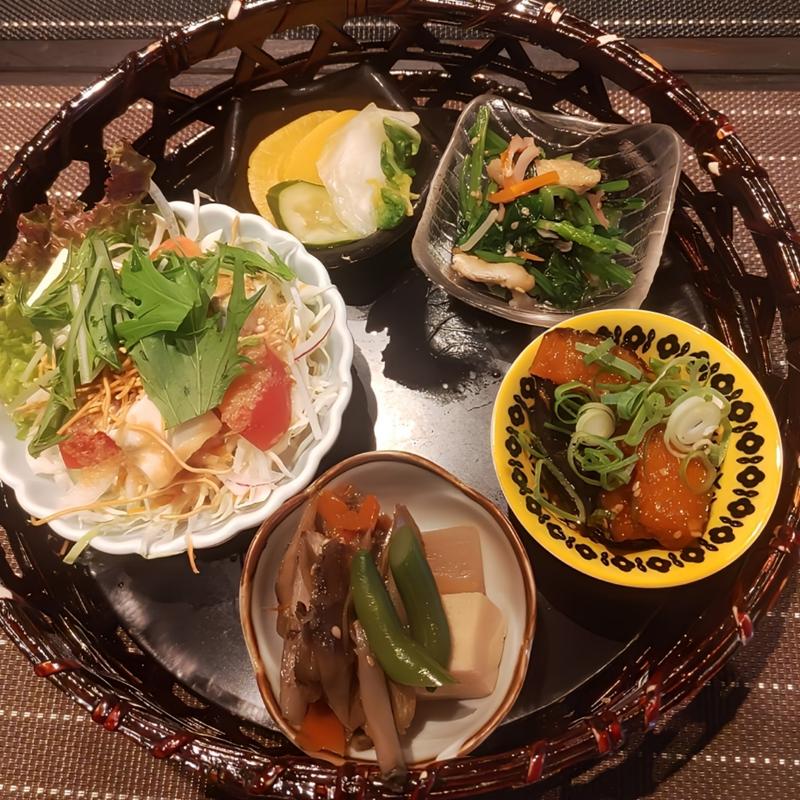 竹籠ランチ（白身魚）(希志庵)