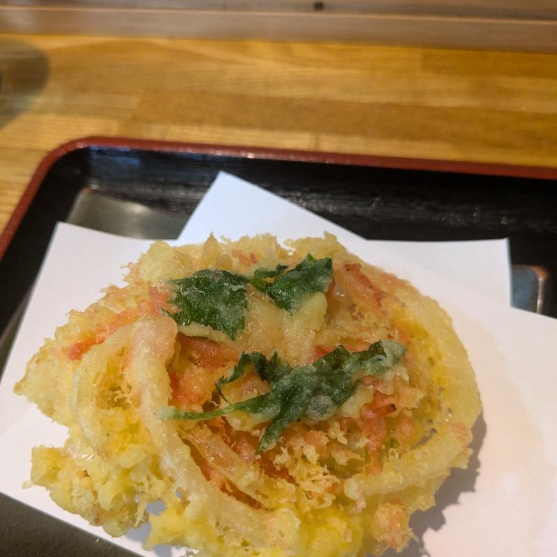 かきあげ(びっくりうどん )