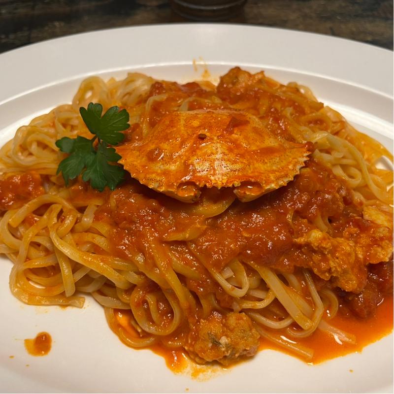 渡り蟹のトマトクリーム(森の館 仙台東店  )