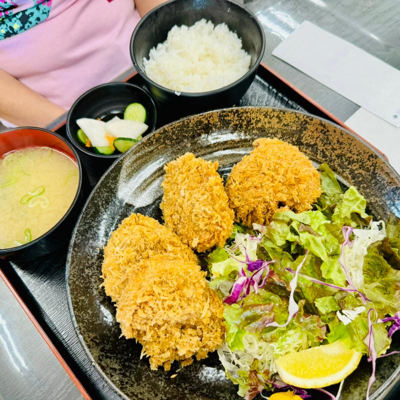 ヒレカツ定食(御食事処みや川)