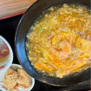 極王天津飯セット(餃子の王将 篠店)