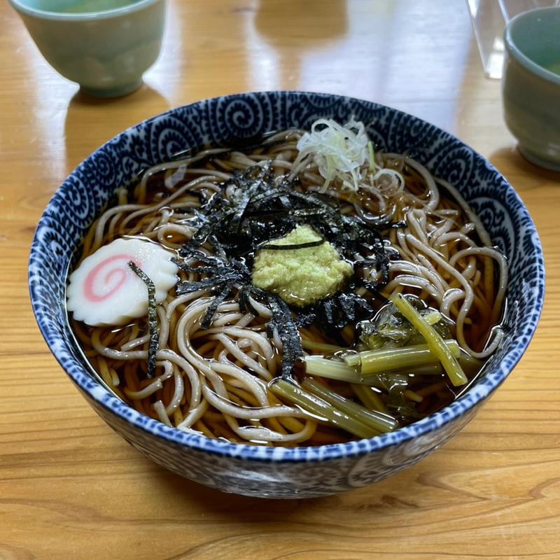 冷やしわさびそば(寿々㐂)