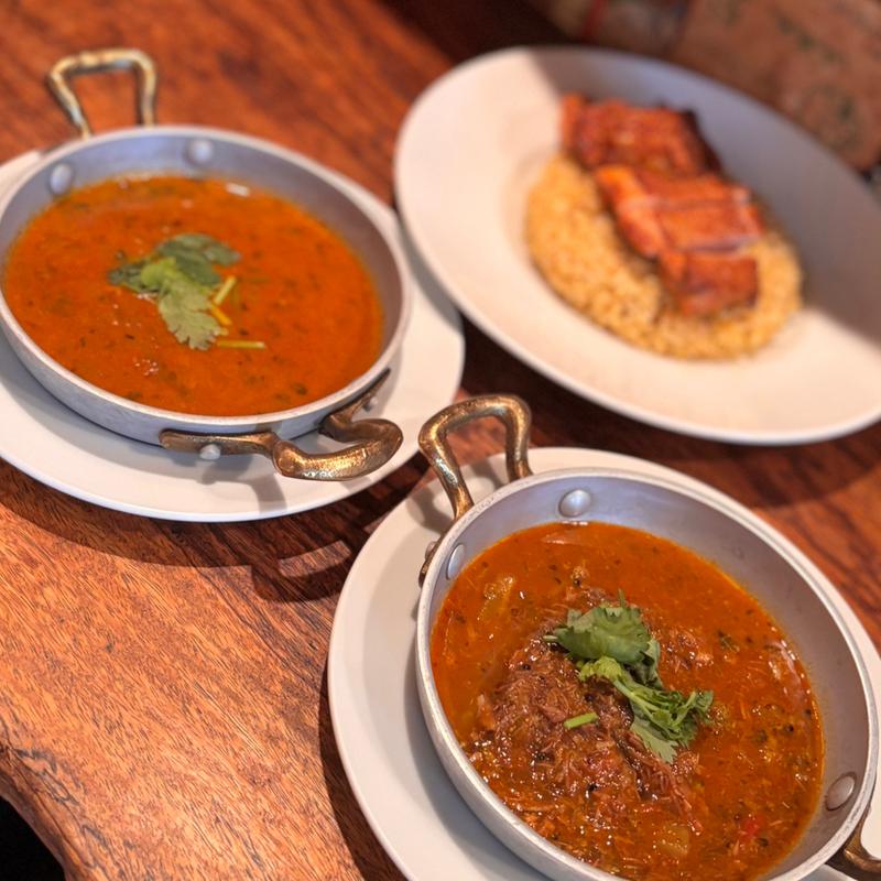 カレー2種+キャラウェイチキン(CURRY JOPLIN)