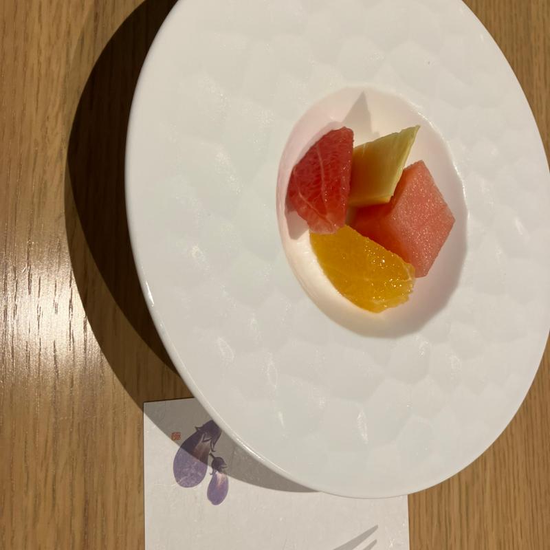 ランチ会席「藤」デザート(日本料理 「源氏」 ヒルトン名古屋 （げんじ）)