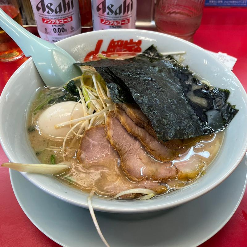 ネギチャーシューメン(ラーメン山岡家　牛久本店)