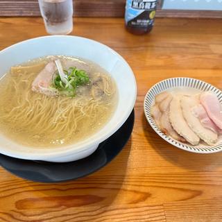 貝出汁らーめん肉増し(麺堂HOME （めんどうほーむ）)