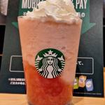 ラブ&ピーチフラペチーノ