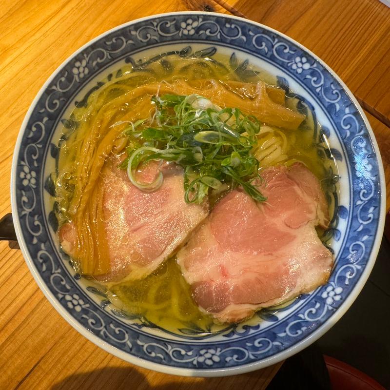 大葉の冷やし塩らぁめん(麺屋夢風)