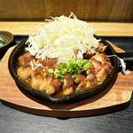 新座もち豚トンテキ定食(定食屋 石榴)
