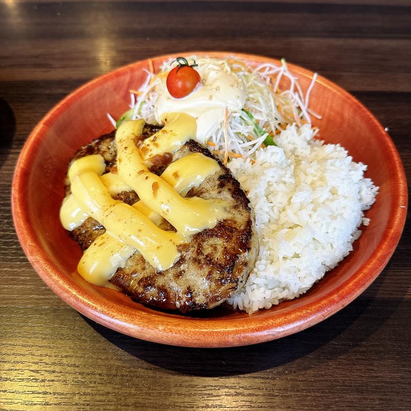 チーズバーグディッシュL(びっくりドンキー 東六郷店)