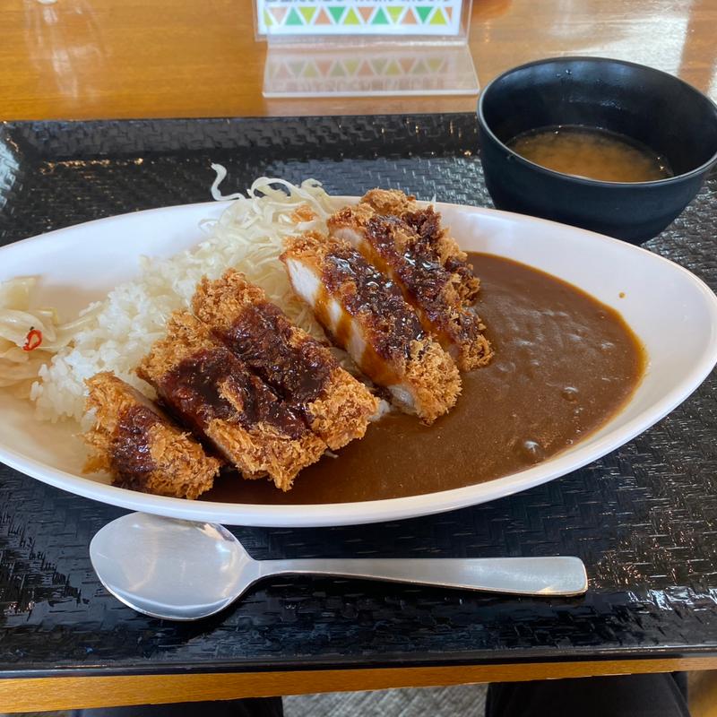 神戸ポーク味噌カツカレー(鈴鹿の森ゴルフクラブ)