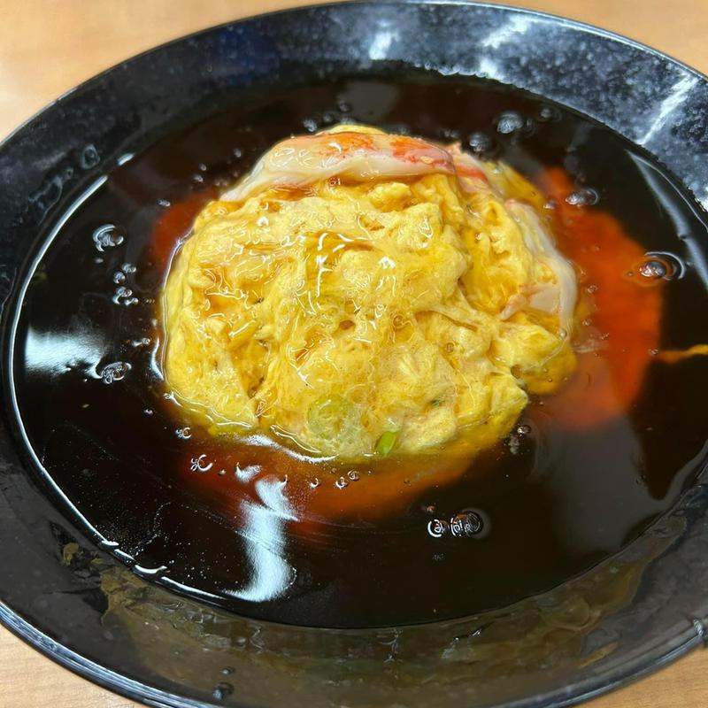 天津飯(餃子の王将 下北沢店)