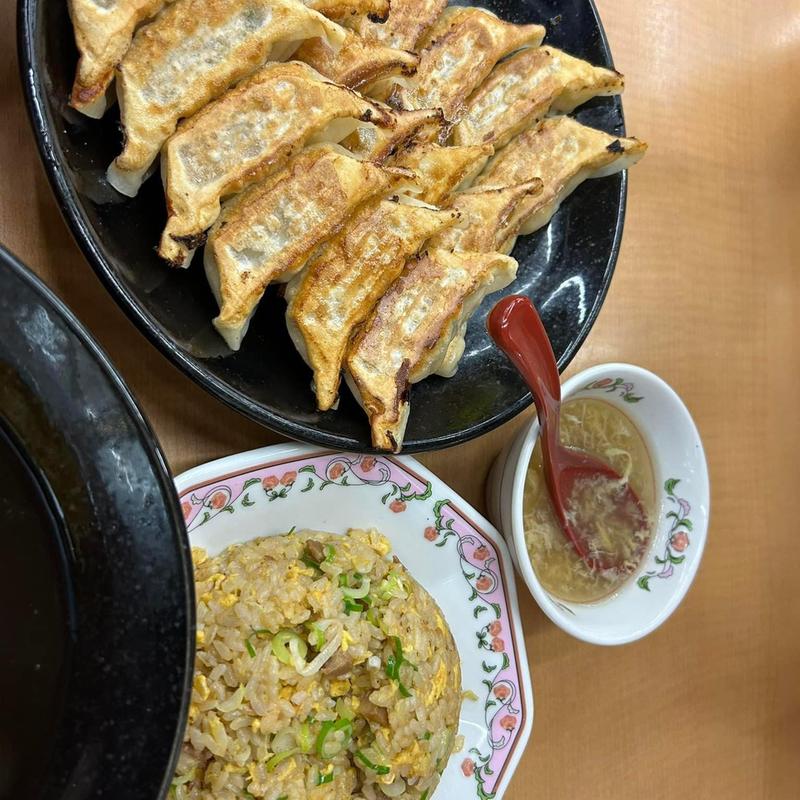 炒飯 餃子(餃子の王将 下北沢店)