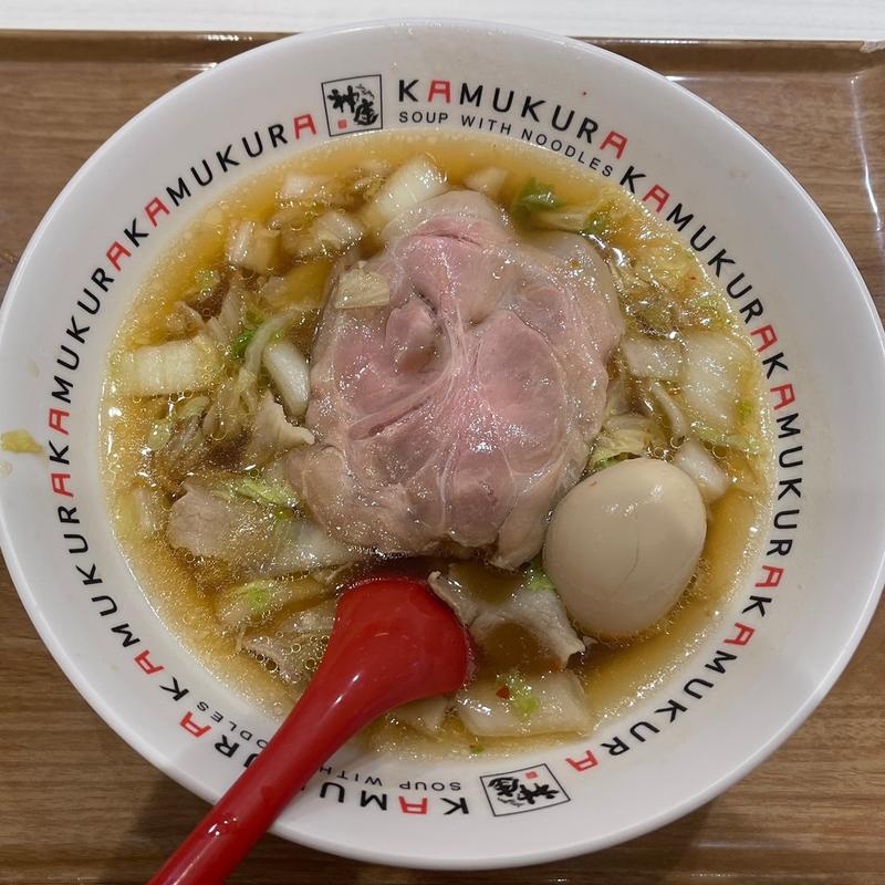 煮玉子ラーメン(どうとんぼり神座 カメイドクロック店

)