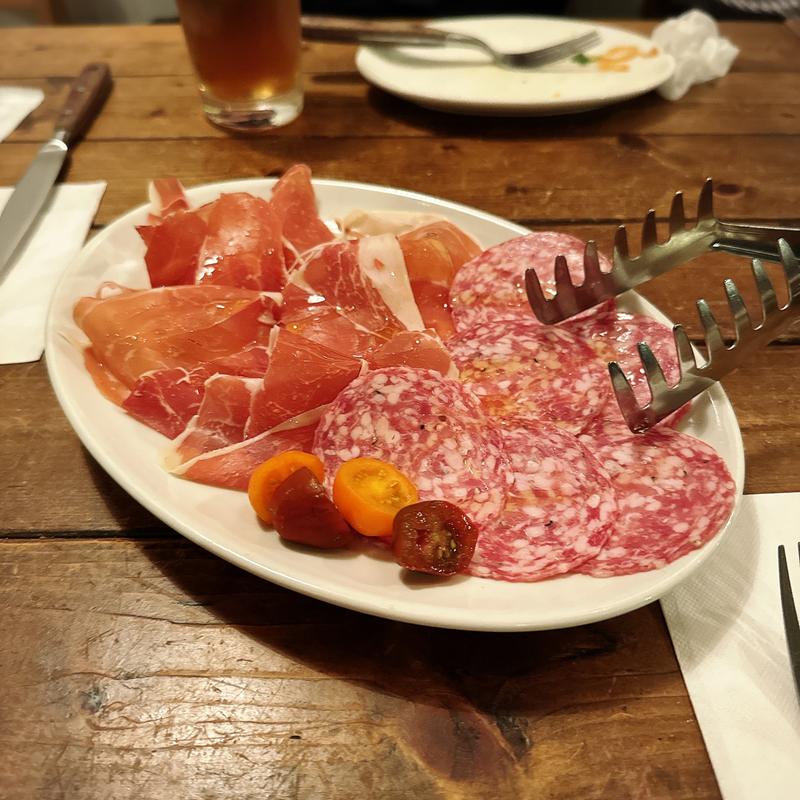 生ハムとサラミの盛り合わせ(デイズ)